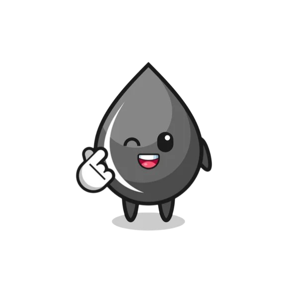 Tranziție picătură ulei